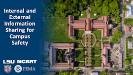 Internal and External Information Sharing for Campus Safety slide preview